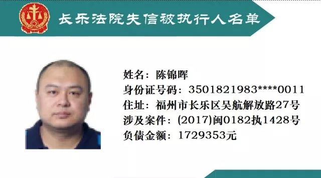 福建长乐最新老赖名单曝光，失信行为的警示与反思