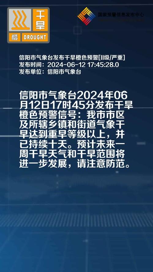 信阳最新天气预报概况